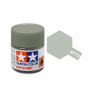 TAMIYA XF-12 JN GREY - ACRYLIC PAINT MINI (FLAT) 10ML